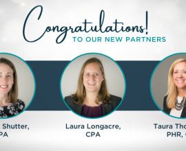 Simon Lever Promotes Jennifer Shutter, Laura Longacre, and Taura Thompson to Partner