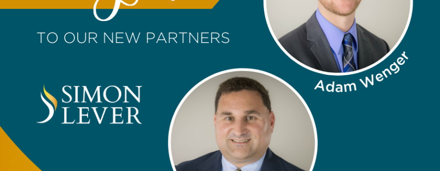 Simon Lever Promotes Adam Wenger and Mike Stoltzfus to Partner